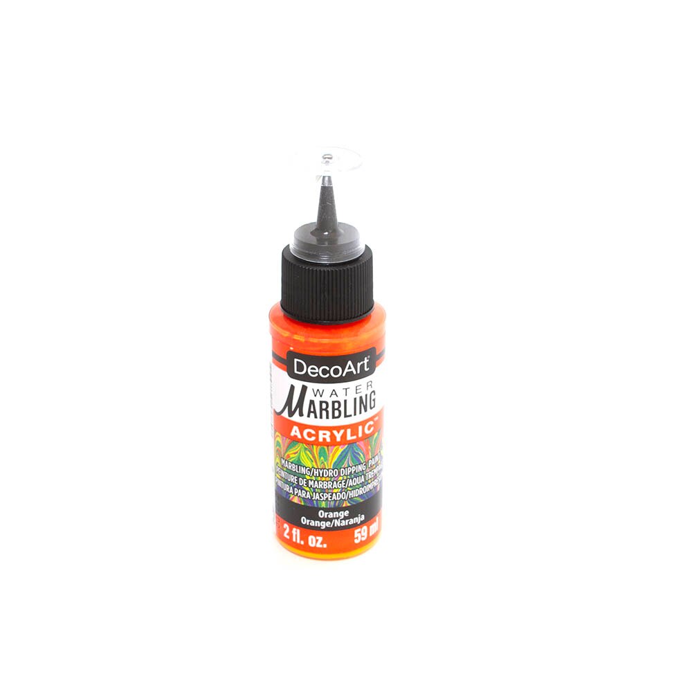 DecoArt, Paints, Art & School, Water Marbling, 2 ounce, 675003, Orange